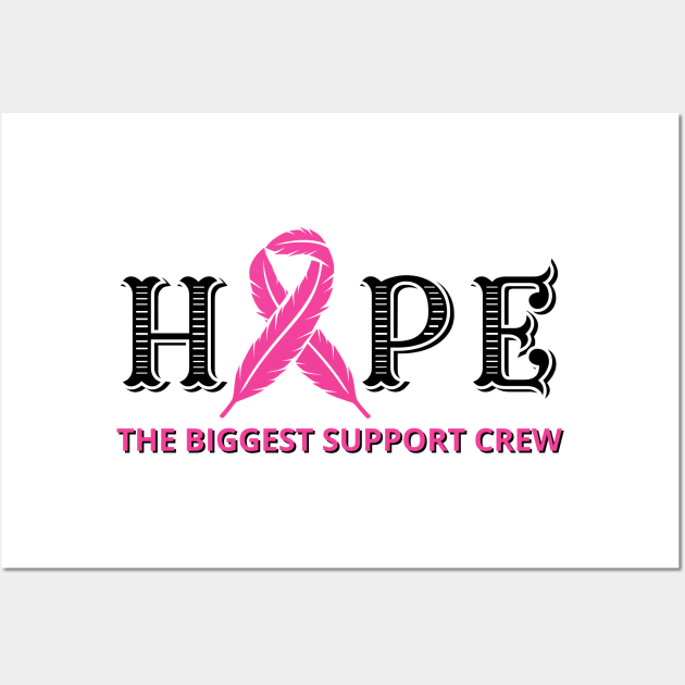 Breast Cancer Awareness Wall Art by Introvert Home 